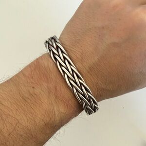Scott Kay Sterling Silver Braided Bracelet